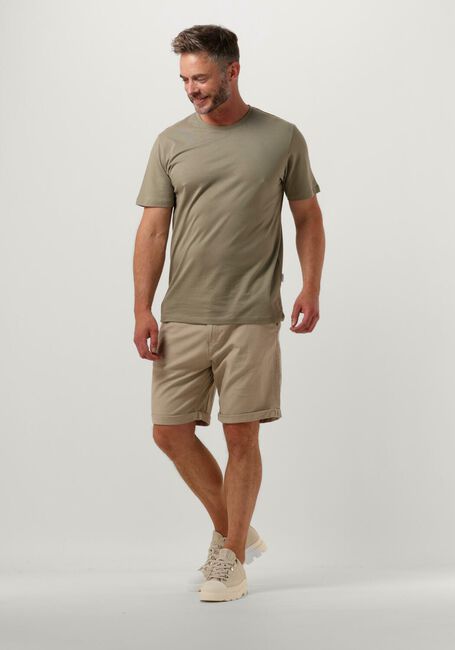 Beige SELECTED MEN Jeans SLHCOMFORT-LUTON FLEX SHORTS - large