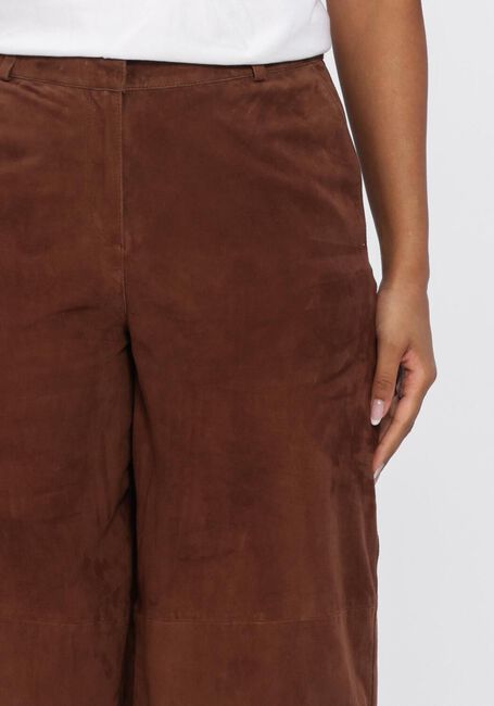 Bruine STUDIO AR Bermuda's MATILDE GOAT SUEDE - large