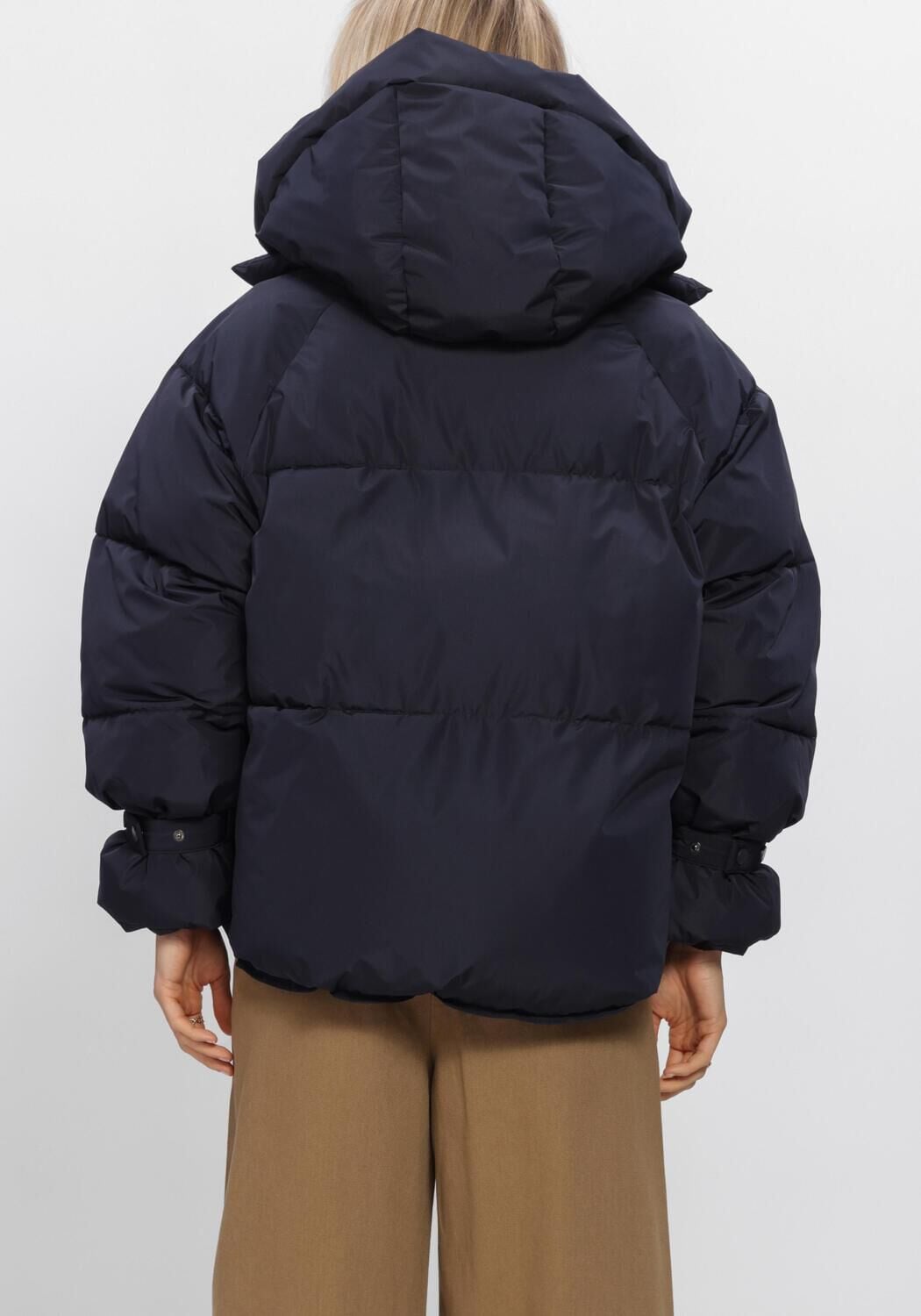 WITHBLACK Dames Jassen Wblkylie Real Down Jacket Donkerblauw