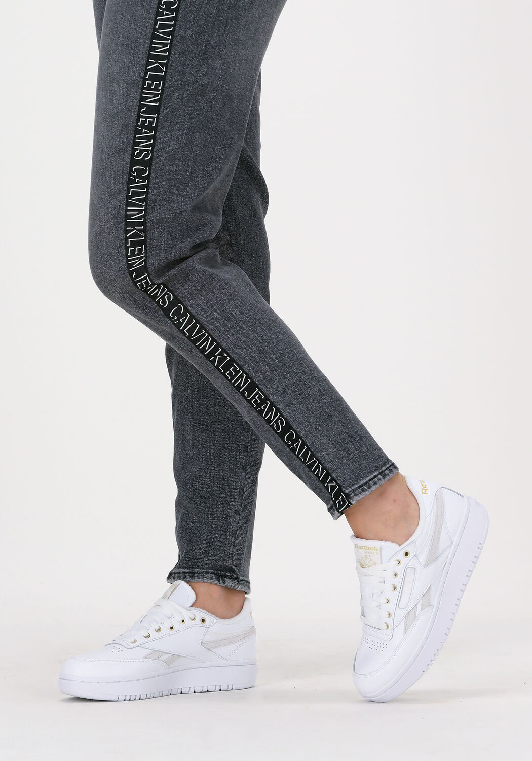 Witte REEBOK Lage sneakers CLUB C DOUBLE WMN - large