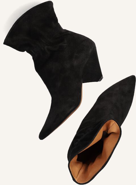 Zwarte TORAL Enkellaarsjes LENA Zwarte TORAL Enkellaarsjes LENA - large