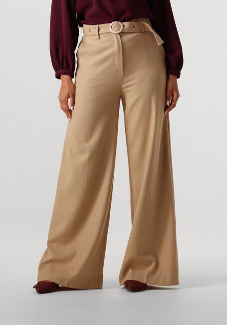 Zand CAROLINE BISS Wijde broek 4531 - large
