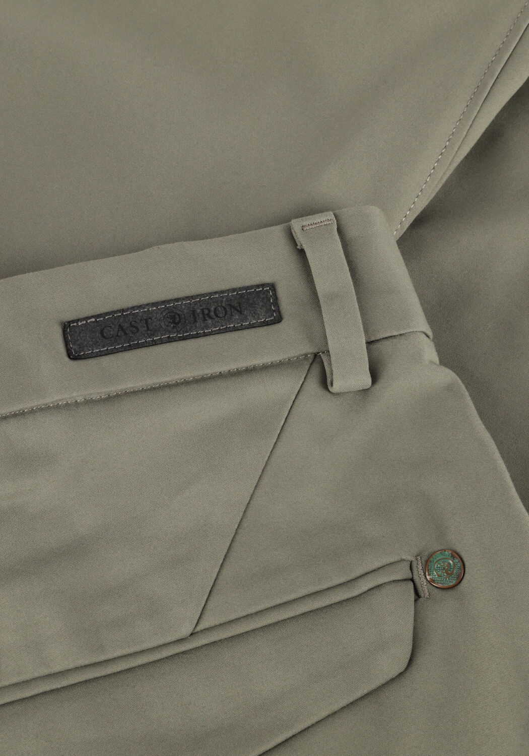 Grijze CAST IRON Korte broek RISER SHORTS COMFORT STRETCH - large