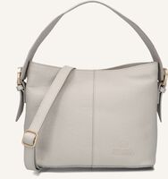 Lichtgrijze FRED DE LA BRETONIERE Handtas LINDI BUCKET BAG GRAIN LEATHER Lichtgrijze FRED DE LA BRETONIERE Handtas LINDI BUCKET BAG GRAIN LEATHER - medium