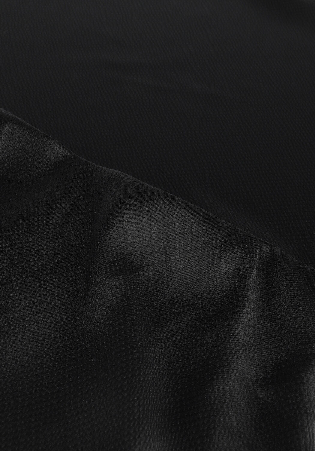 Zwarte NEO NOIR Maxirok BOVARY CREPE SATIN SKIRT - large