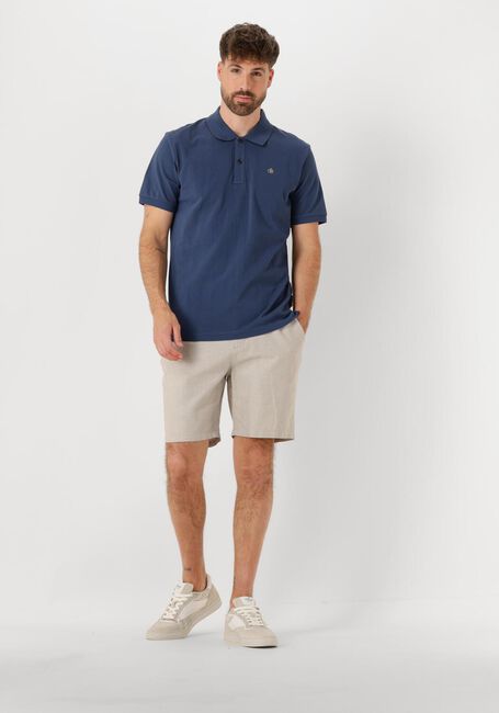 Donkerblauwe SCOTCH & SODA Polo COTTON PIQUE REGULAR FIT POLO - large