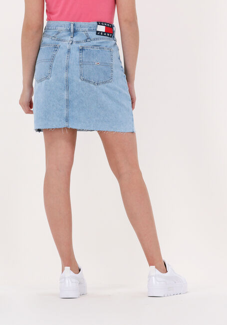 Lichtblauwe TOMMY JEANS Minirok MOM SKIRT - large