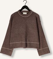 Bruine NEO NOIR Trui ROEME KNIT STITCH BLOUSE Bruine NEO NOIR Trui ROEME KNIT STITCH BLOUSE - medium