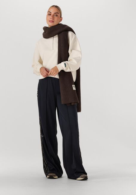 Creme MERCER AMSTERDAM Sweater THE MERCER QUARTER ZIP CONTRAST - large