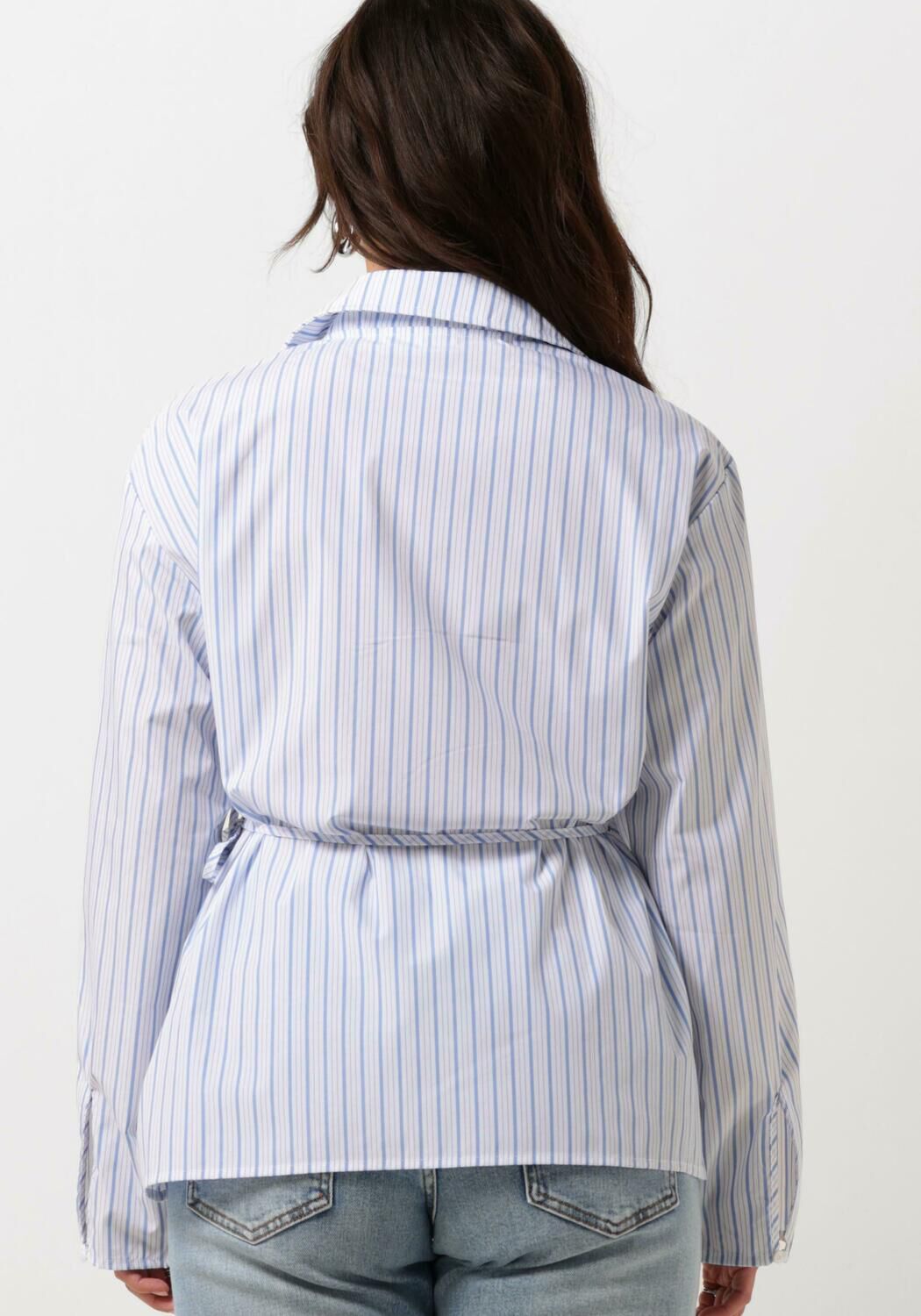 MSCH COPENHAGEN Dames Blouses Mschzenika Wrap Top Stp Wit