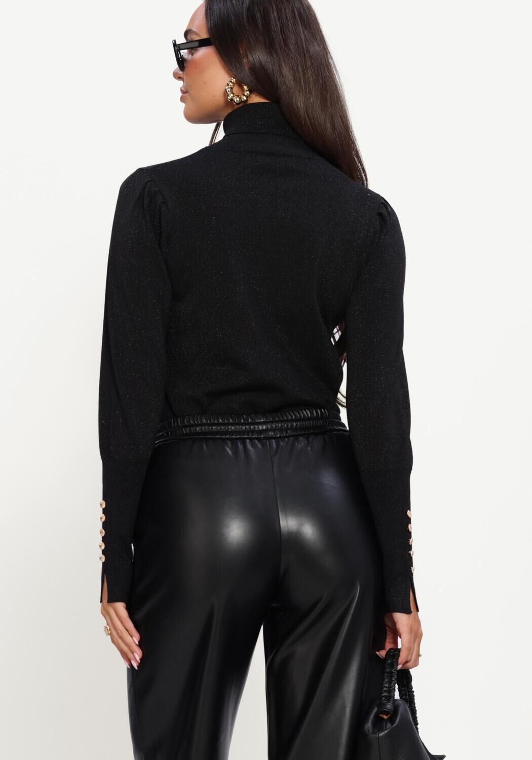 NUKUS Dames Truien & Vesten Sylvia Pullover Zwart