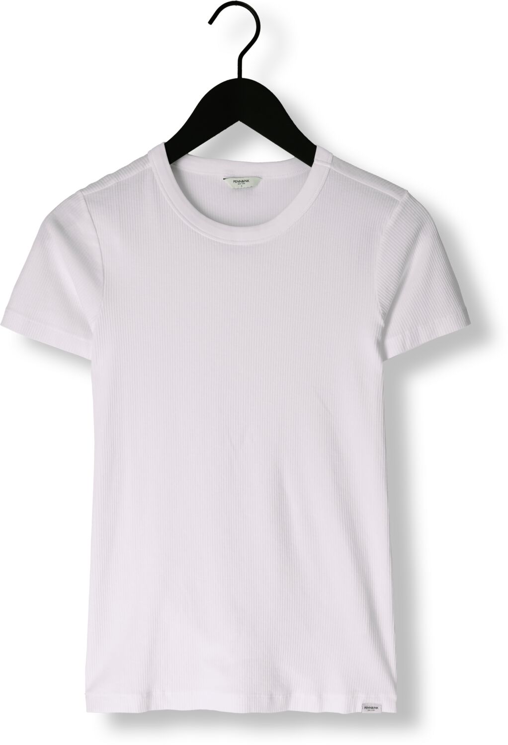 PENN & INK Dames Tops & T-shirts T-shirt Ecru