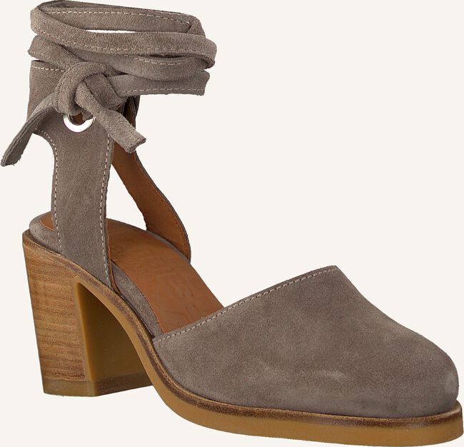 Taupe SHABBIES Platte sandalen 163020048 Taupe SHABBIES Platte sandalen 163020048 - large