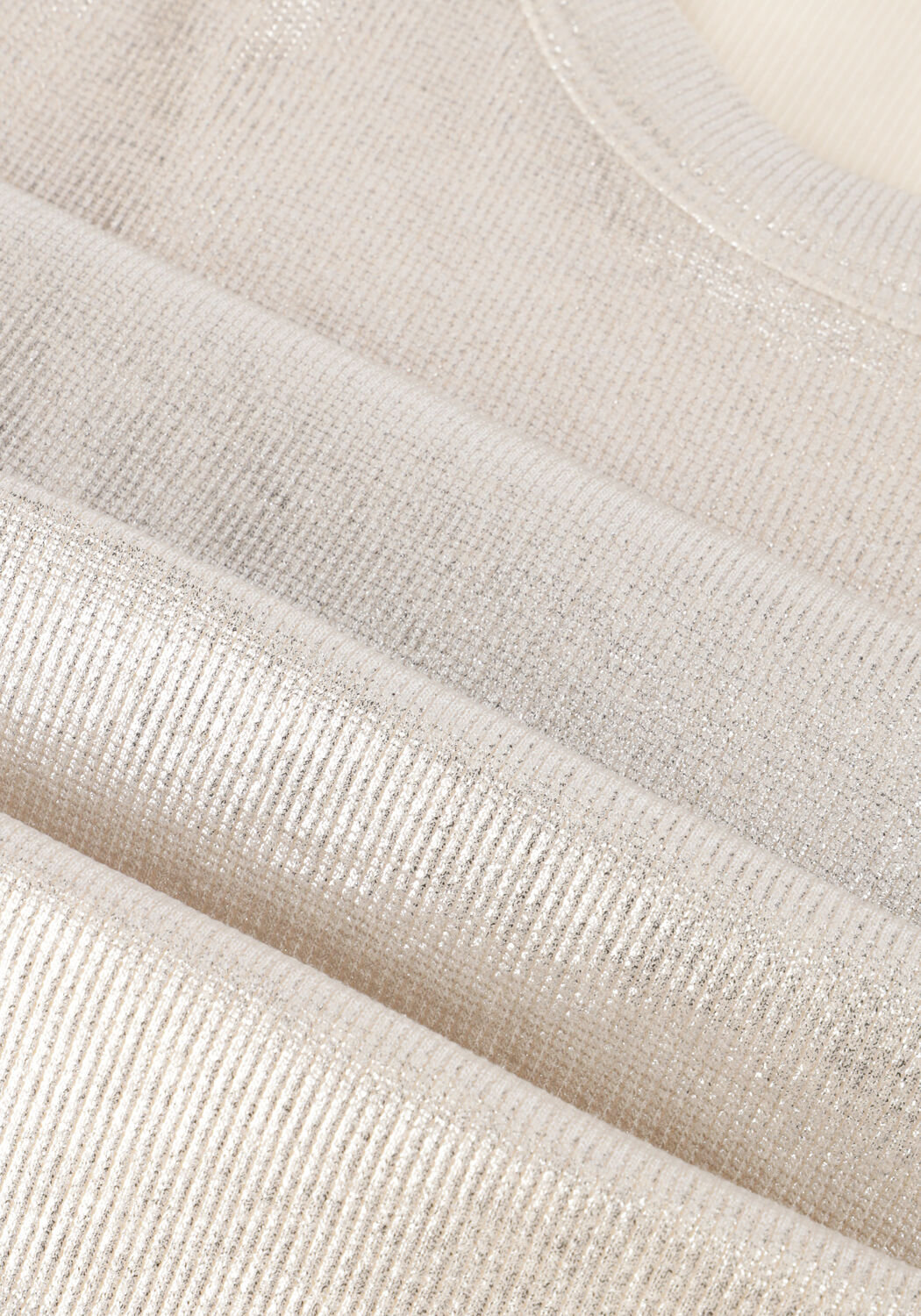 Zilverkleurig SUMMUM Top RIB TANKTOP COTTON RIB - large