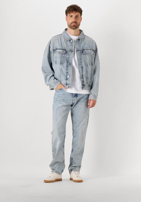Blauwe CALVIN KLEIN Spijkerjas RELAXED DENIM JACKET - large