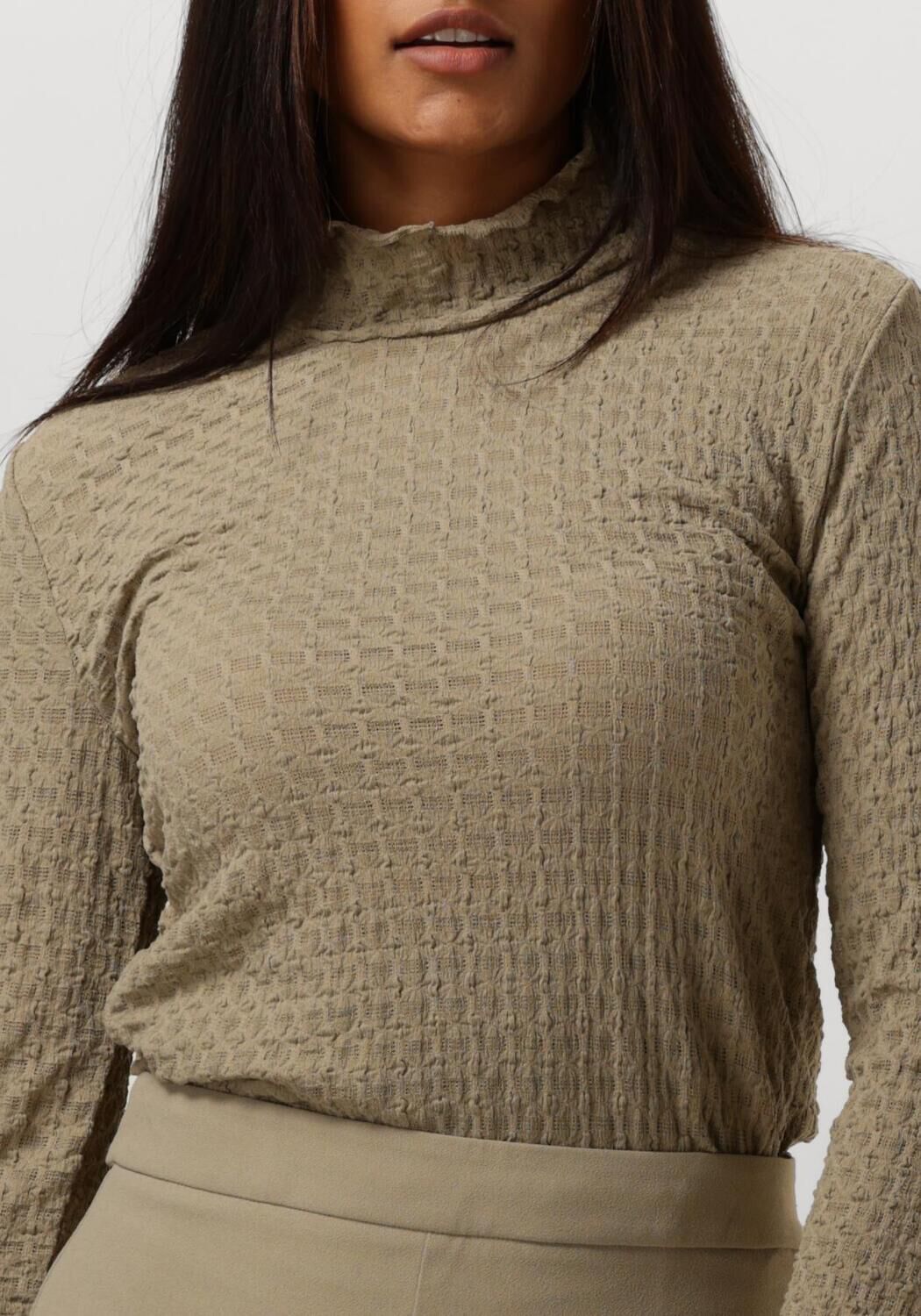DANTE6 Dames Truien & Vesten Zane Structured Layering Top Groen