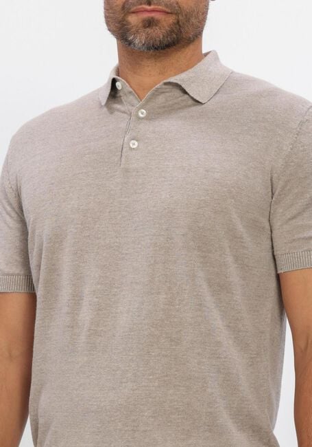 Beige GENTILUOMO Polo POLO 3 BUTTINS - large