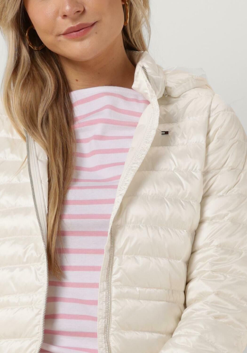 Roze tommy best sale hilfiger jas