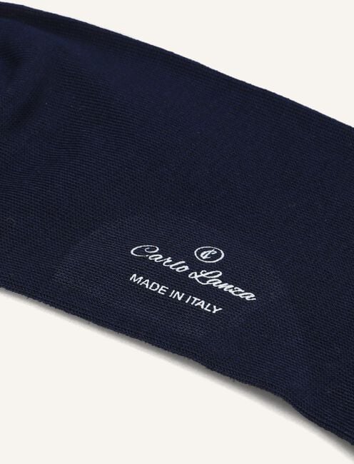Blauwe CARLO LANZA Sokken 100 CLASSICO Blauwe CARLO LANZA Sokken 100 CLASSICO - large