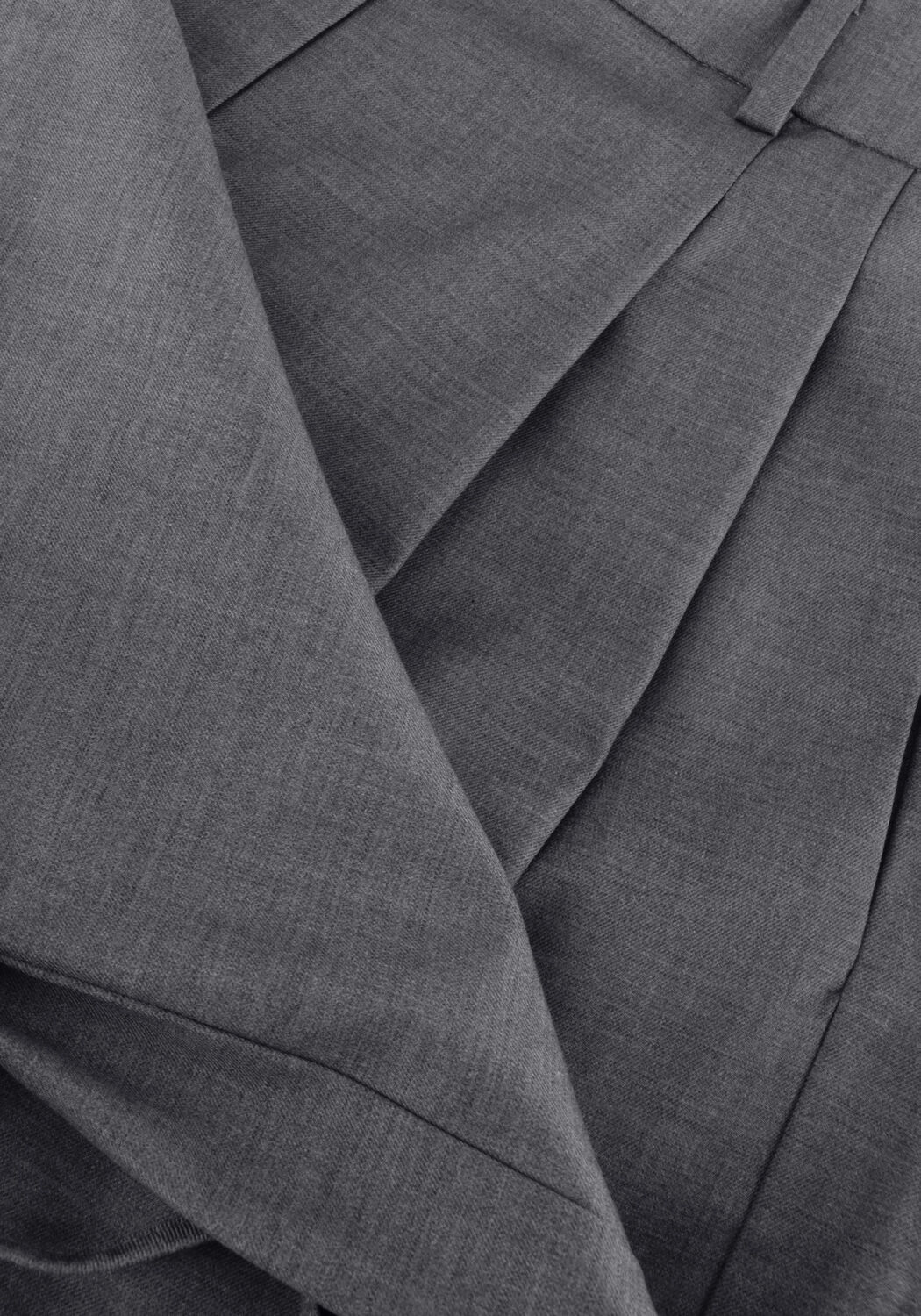 Grijze CO'COUTURE Broeken LIAM STRING PLEAT LL PANT - large