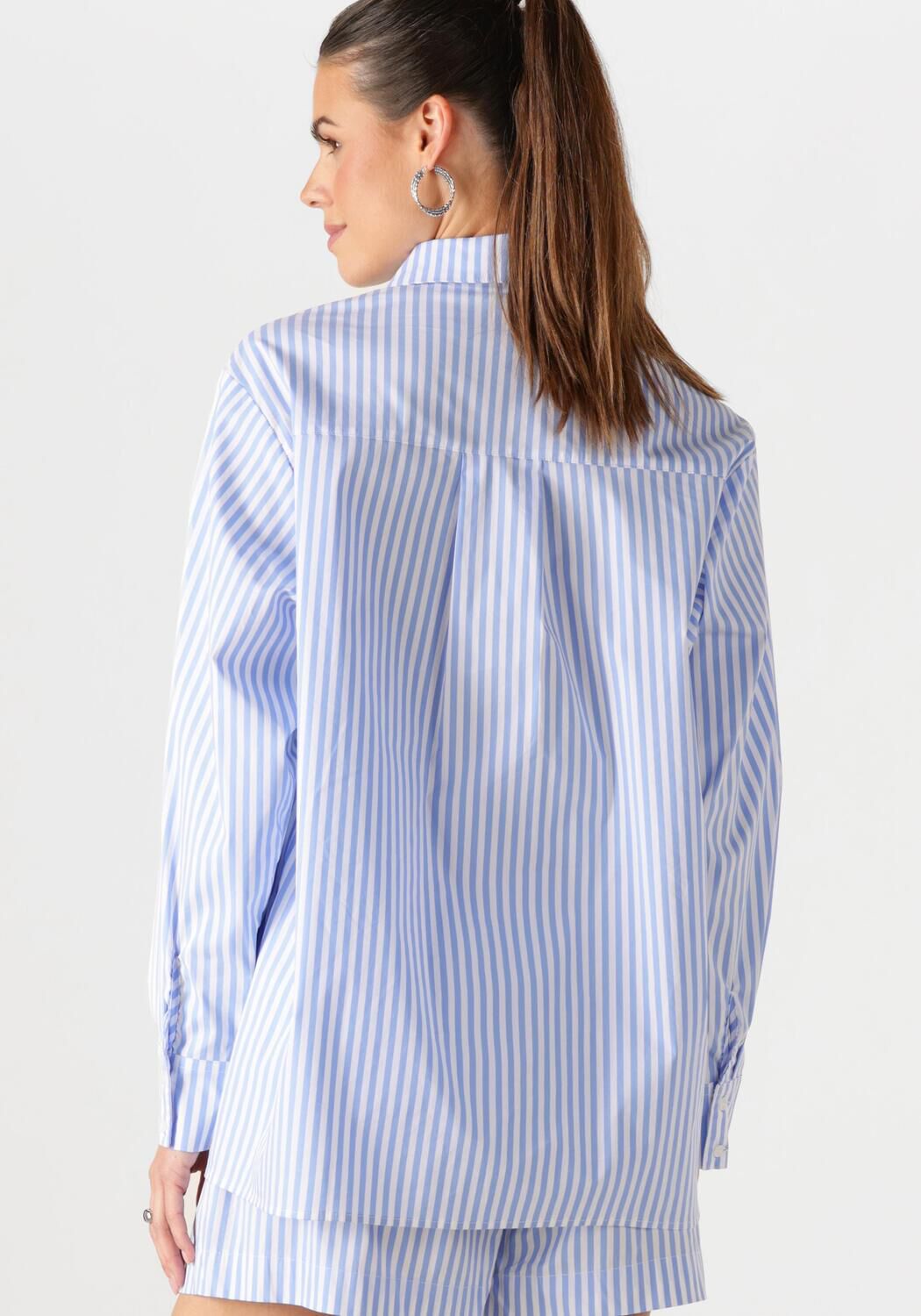 NOTRE-V Dames Blouses Nv-frederique Lichtblauw