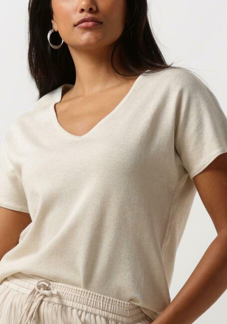 Gebroken wit YDENCE T-shirt KNITTED TOP SAMMY - large