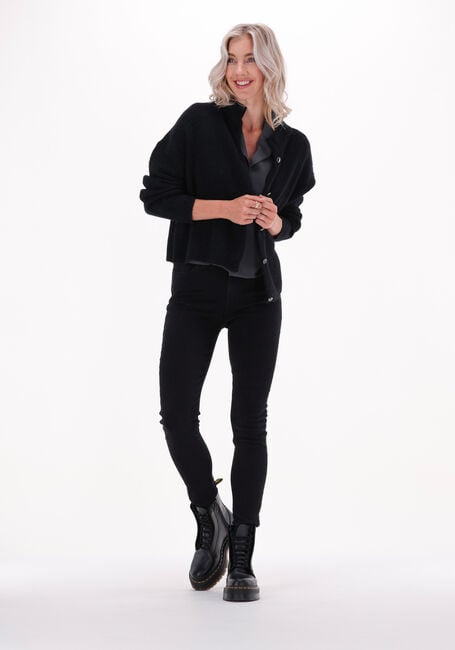 Zwarte GESTUZ Vest ALPHAGZ SHORT CARDIGAN Zwarte GESTUZ Vest ALPHAGZ SHORT CARDIGAN - large