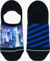 Blauwe XPOOOS Sokken CITYLIGHTS INVISIBLE - medium