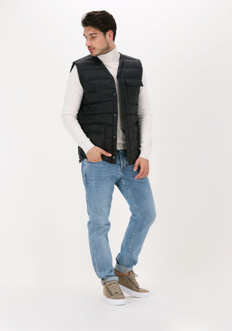 Zwarte ANERKJENDT Bodywarmer AKRASMUS PADDED GILET - large