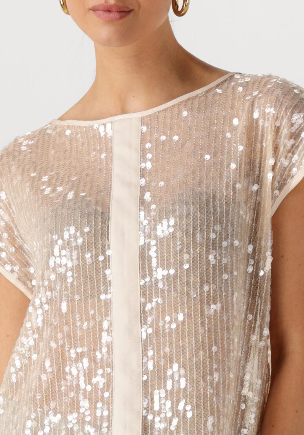 ACCESS Dames Tops & T-shirts 53-2098-249 Ecru