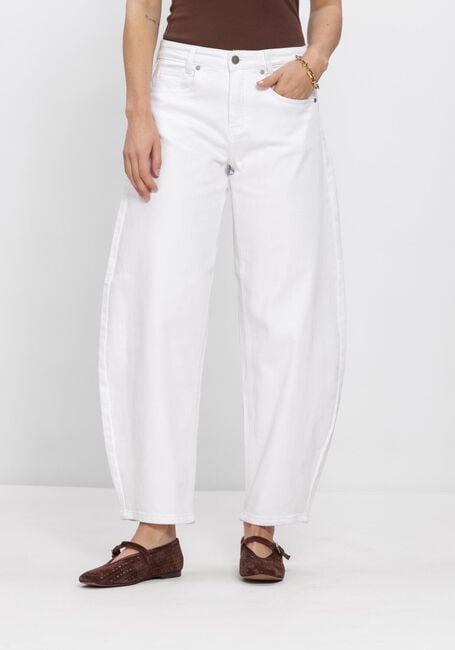 Witte MY ESSENTIAL WARDROBE Broeken MWHOTTIE 157 HIGH BARREL - large