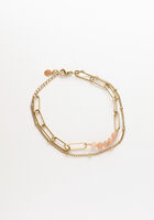 Bruine NOTRE-V Armbanden ARMBAND DUBBEL CHAIN - medium