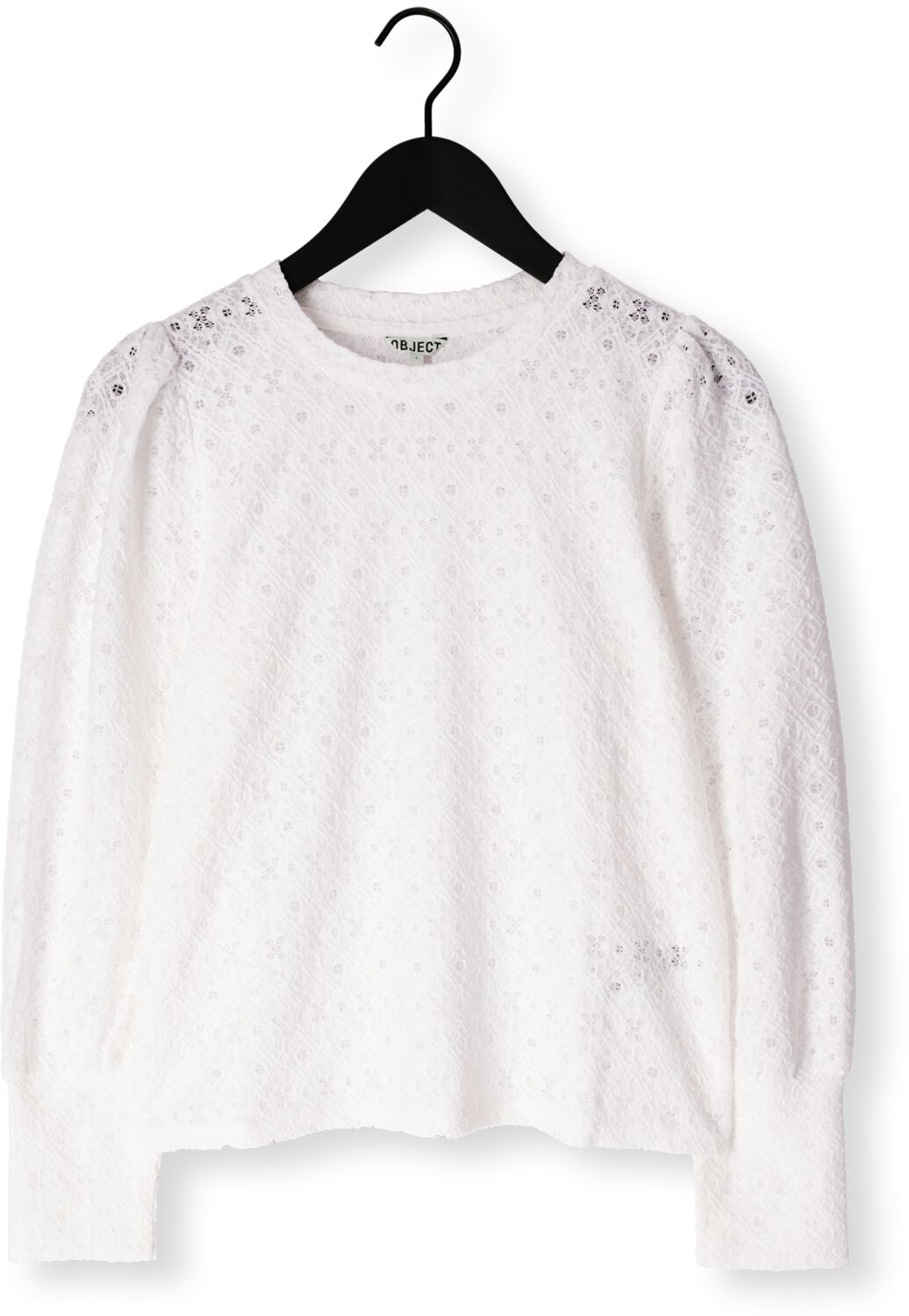 OBJECT Dames Truien & Vesten Objlaila L s Re Top Noos Wit