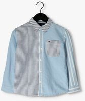 Blauwe TOMMY HILFIGER Casual overhemd HEMP RELAXED SHIRT L/S - medium