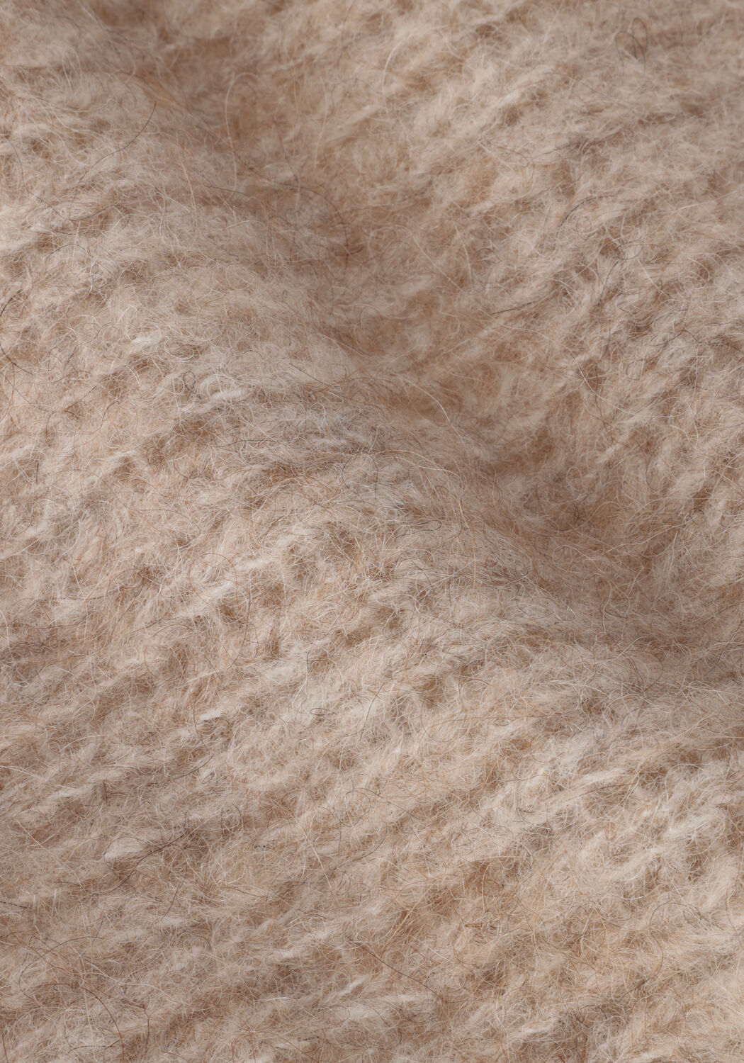 Beige NEO NOIR Trui COFO FLUFFY KNIT BLOUSE - large