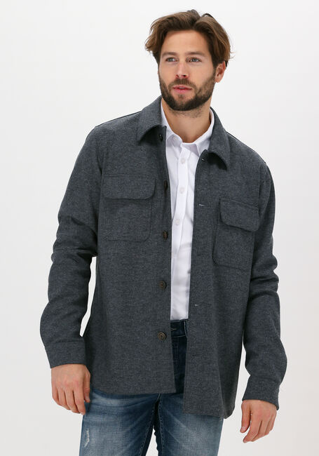 Grijze PROFUOMO Overshirt HERCKO - large