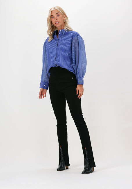 Blauwe SECOND FEMALE Blouses FELICIE CLASSIC SHIRT - large