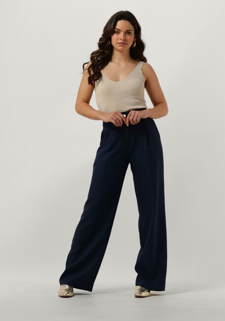 Blauwe ACCESS Wijde broek PANTS WIDE-LEG - large