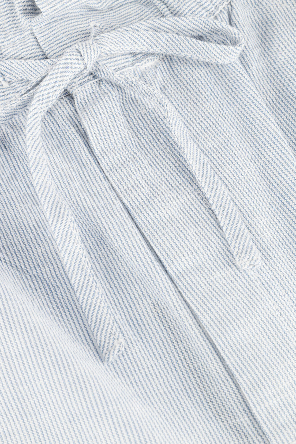 Lichtblauwe TOMMY JEANS Korte broek TJW COTTON LINEN SHORT - large