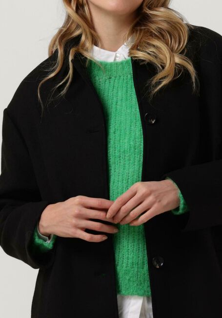 Zwarte NEO NOIR Mantel ANLU COAT - large