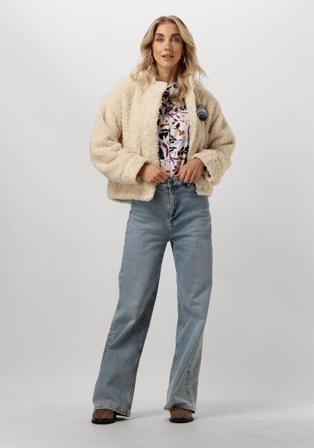 Beige POM AMSTERDAM Jack JACKET - TEDDY ECRU Beige POM AMSTERDAM Jack JACKET - TEDDY ECRU - large