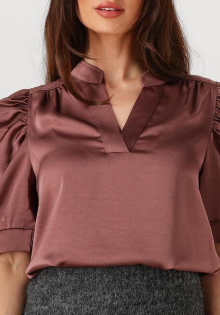 Roze NEO NOIR Blouses ROELLA HEAVY SATEEN BLOUSE - large