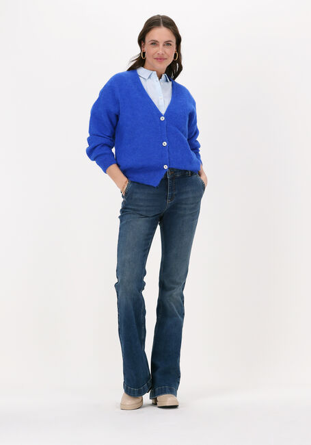 Blauwe BY-BAR Vest LIV CARDIGAN - large