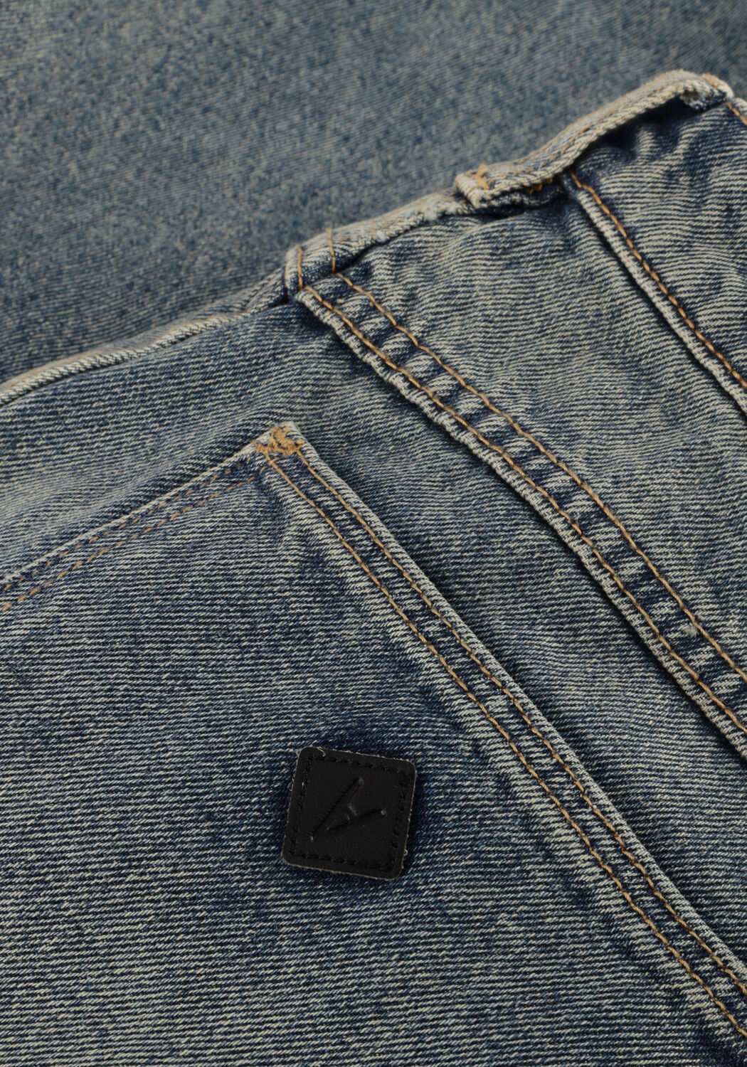 Blauwe ABRAND JEANS Wide jeans MID BAGGY LINDSEY - large