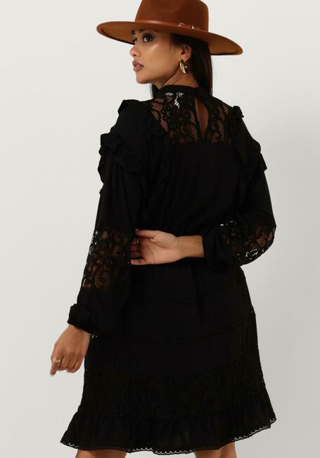 Zwarte OBJECT Mini jurk OBJARIENNE NEW L/S DRESS E DIV - large