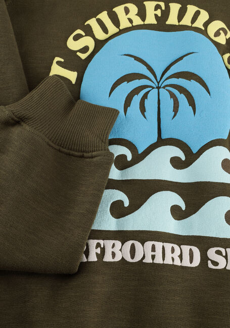 Groene TUMBLE 'N DRY Sweater HIGH TIDE - large