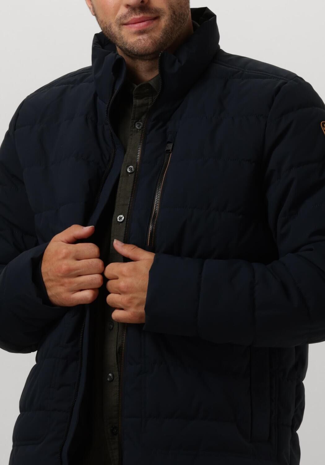 PME LEGEND Heren Jassen Short Jacket Freightyet Perfor Stretch Blauw