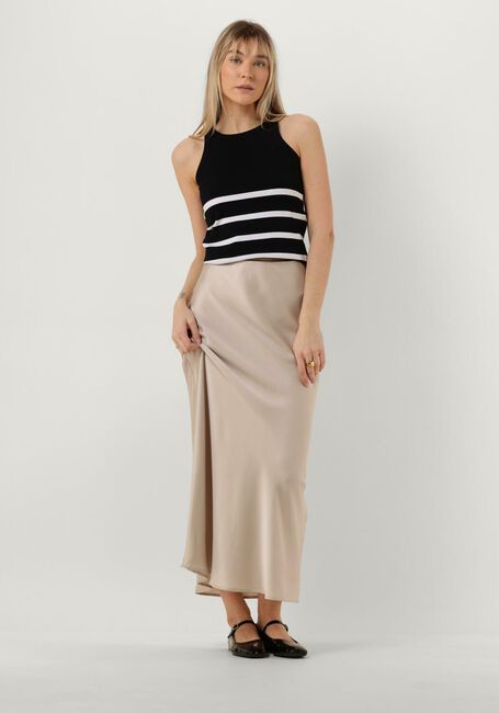 Beige BRUUNS BAZAAR Midirok JOANELLE SKIRT - large