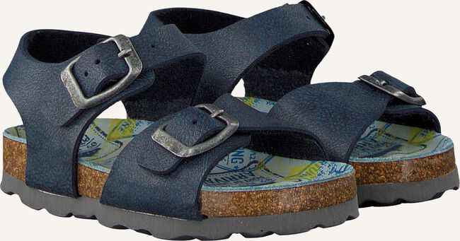 Blauwe BRAQEEZ Platte sandalen 418068 Blauwe BRAQEEZ Platte sandalen 418068 - large