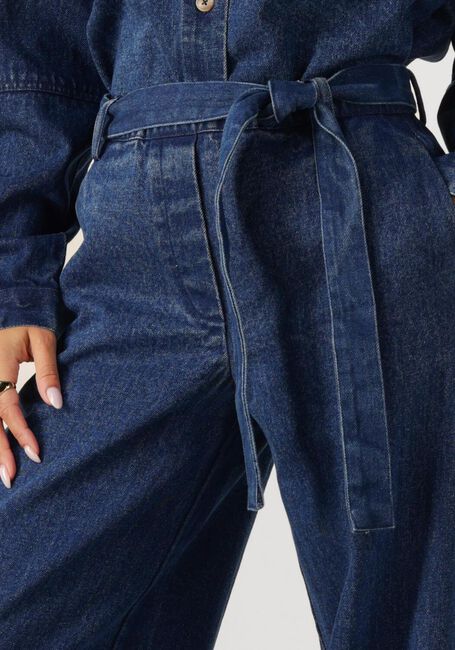 Blauwe MODSTRÖM Wide jeans POSSYMD PANTS - large